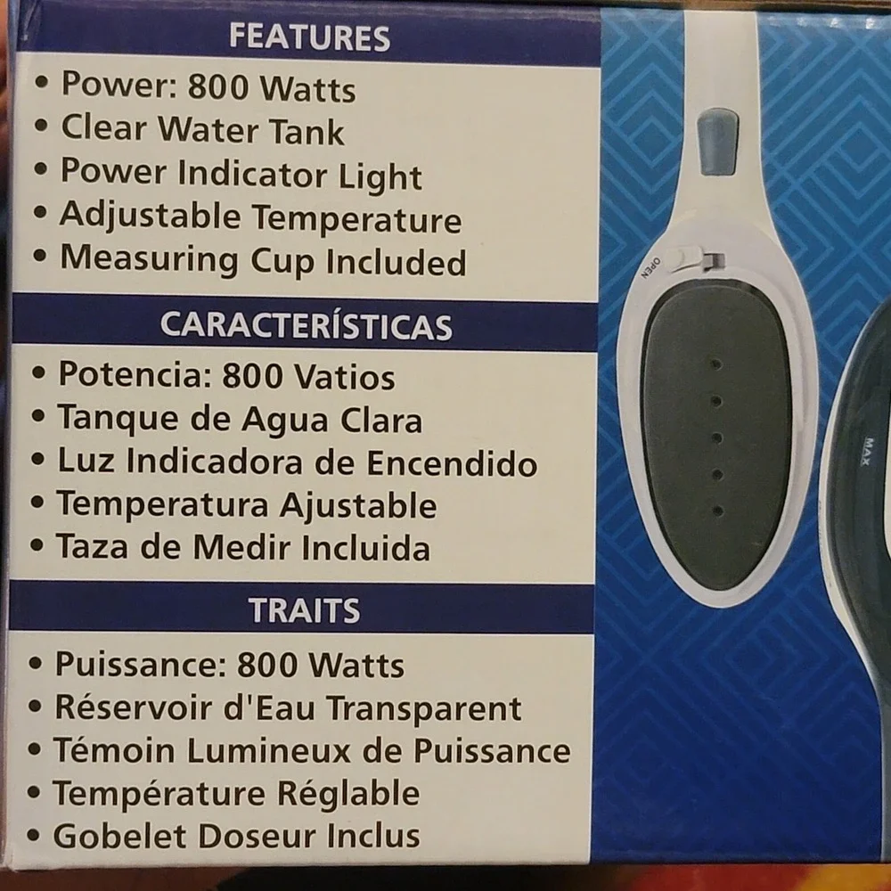 Brentwood Appliances Nonstick Handheld Steam Iron(Mpi-41) BTWMPI41
